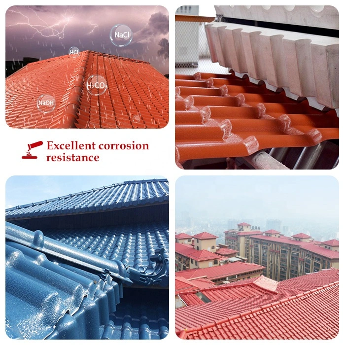 Heat Resistant Corrugated Plastic ASA PVC Roofing Manufacturer