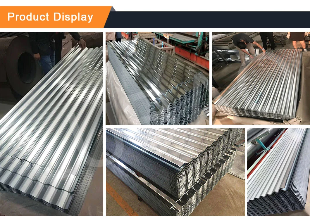 Lowest Price Gi Roofing Building Material PVC Film Galvanized Steel Roof Zinc Coating Corrugated Roofing Sheet