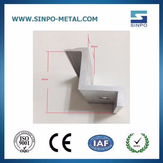 OEM Solar Panel Bracket MID and End Clamp for Solar Mounting System