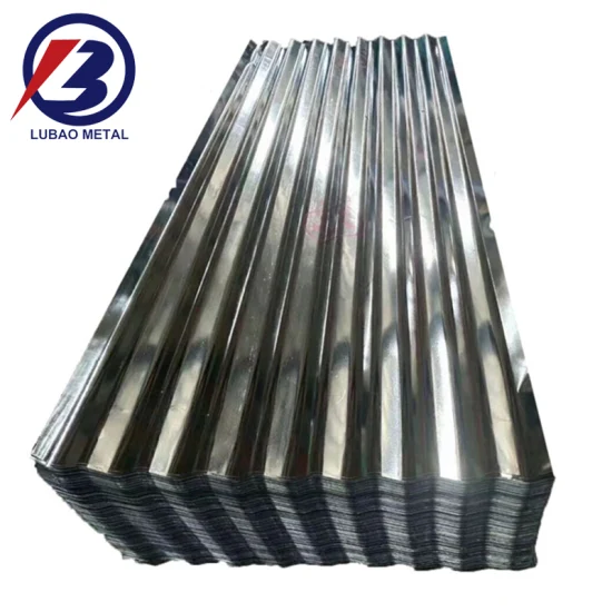 Precio más bajo Gi Material de construcción de techos Película de PVC Techo de acero galvanizado Revestimiento de zinc Hoja de techo corrugado